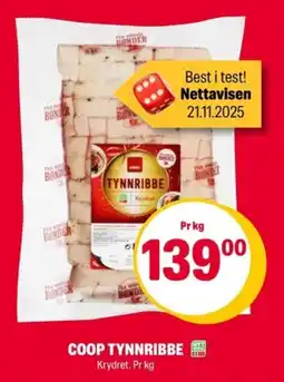 Coop Extra COOP Tynnribbe tilbud