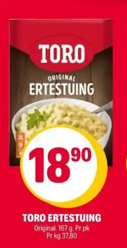 Coop Extra TORO Ertestuing tilbud