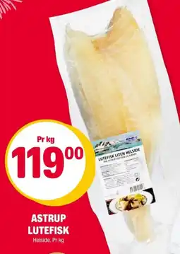 Coop Extra Astrup lutefisk tilbud