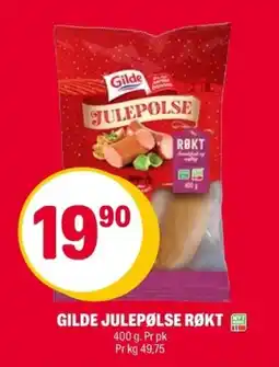 Coop Extra GILDE Julepølse røkt tilbud