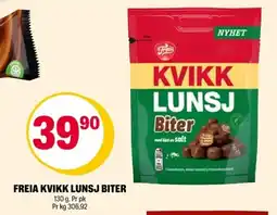 Coop Extra FREIA Kvikk lunsj biter tilbud