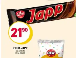 Coop Extra FREIA Japp tilbud