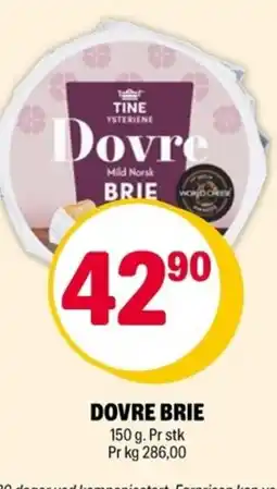 Coop Extra Dovre brie tilbud