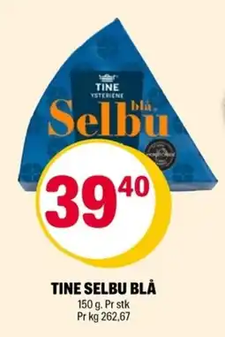 Coop Extra TINE Selbu blå tilbud
