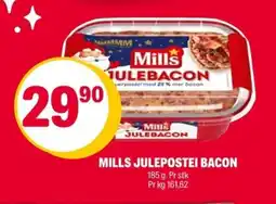Coop Extra MILLS Julepostei bacon tilbud