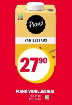 Coop Extra PIANO Vaniljesaus tilbud