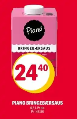 Coop Extra PIANO Bringebærsaus tilbud