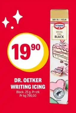 Coop Extra DR. OETKER Writing icing tilbud