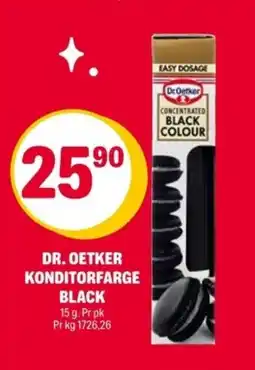 Coop Extra DR. OETKER Konditorfarge black tilbud