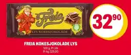Coop Extra FREIA Kokesjokolade lys tilbud
