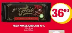 Coop Extra FREIA Kokesjokolade 70% tilbud