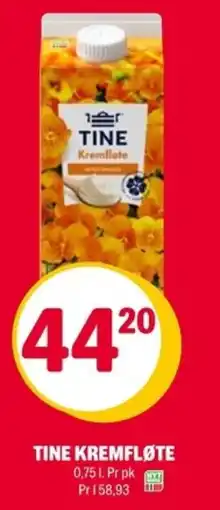 Coop Extra TINE Kremfløte tilbud