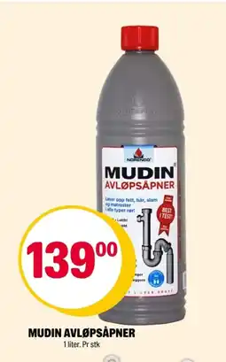 Coop Extra Mudin avløpsåpner tilbud