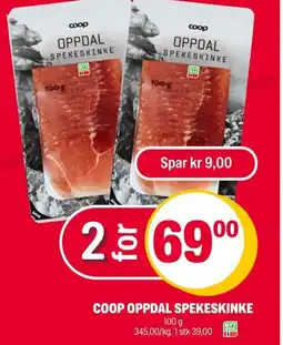 Coop Extra Coop Oppdal spekeskinke tilbud