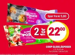Coop Extra Coop Glidelåsposer tilbud
