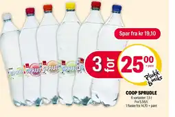 Coop Extra Coop sprudle tilbud