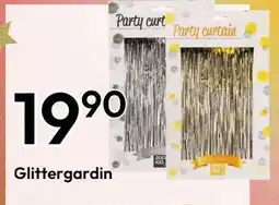 Gigaboks Glittergardin tilbud