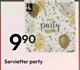 Gigaboks Servietter party tilbud