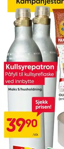 Rusta Kullsyrepatron tilbud