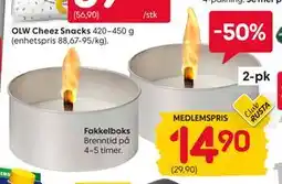 Rusta Fakkelboks, Medlemspris tilbud