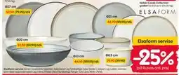 Rusta Elsaform servise tilbud