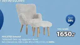 JYSK Hvilsted lenestol tilbud