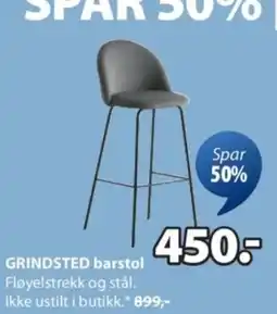 JYSK GRINDSTED barstol tilbud