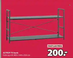 JYSK Astrup tv-benk tilbud