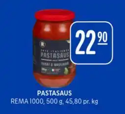 Rema 1000 PASTASAUS tilbud