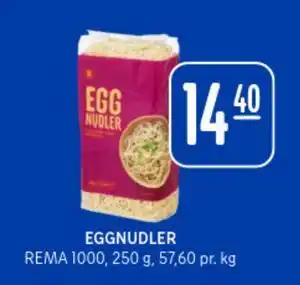 Rema 1000 Eggnudler tilbud