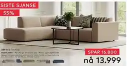 Skeidar Monaco 2,5-seter tilbud