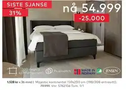 Skeidar Majestic kontinental tilbud