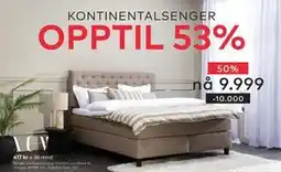 Skeidar Bergen kontinentalseng tilbud