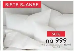 Skeidar D90 Dunpute tilbud