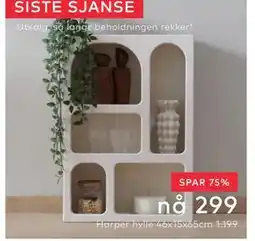 Skeidar Harper hylle tilbud