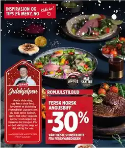 Meny FERSK NORSK ANGUSBIFF tilbud