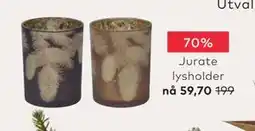 Skeidar Jurate lysholder tilbud