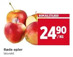 Meny Røde epler tilbud
