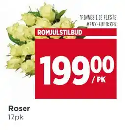 Meny Roser tilbud