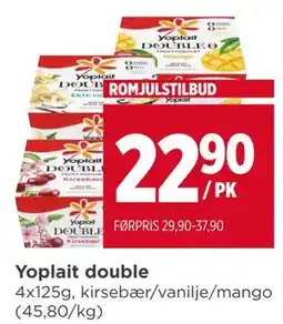 Meny Yoplait double tilbud
