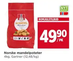 Meny Norske mandelpoteter tilbud