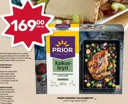 Matkroken PRIOR MARINERT KALKUNBRYST tilbud