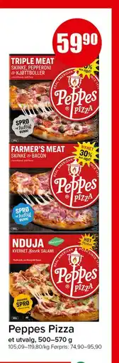 Spar Peppes Pizza tilbud