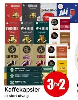 Spar Kaffekapsler tilbud