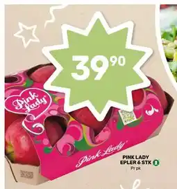 Matkroken PINK LADY EPLER 6 STK tilbud