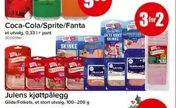 Spar Julens kjøttpålegg tilbud