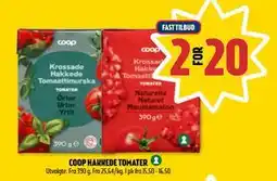 Coop Prix COOP HAKKEDE TOMATER tilbud
