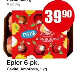 Spar Epler 6-pk tilbud