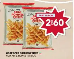 Matkroken COOP SPRØ POMMES FRITES tilbud
