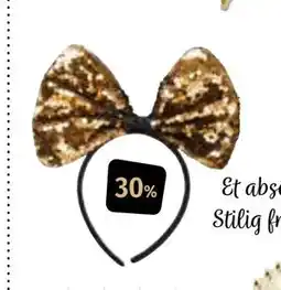 Nille Hårbøyle paljettsløyfe tilbud